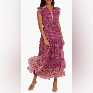 MILA.MAE/TIERED.MAXI.DRESS